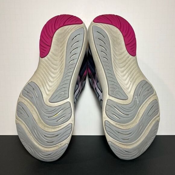 Womens ASICS Gel Pulse 13 Gray Running Shoes / Size 8.5 - Picture 7 of 9